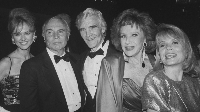 Jill Larson, James Mitchell, David Canary, Ruth Warrick & Julia Barr posing