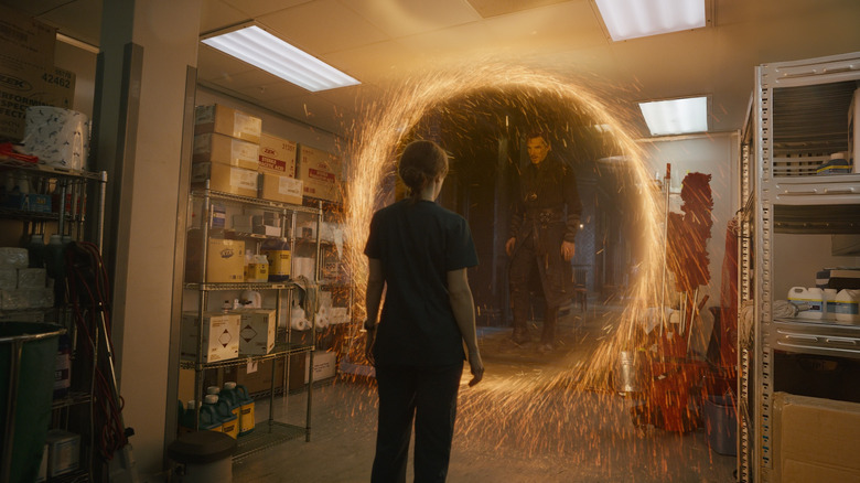 Christine Palmer closet Stephen Strange portal