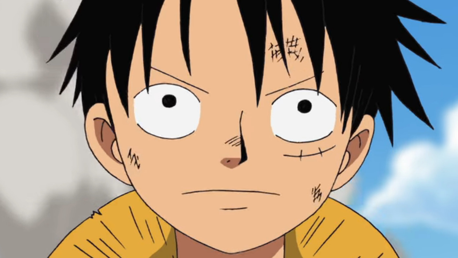 Luffy visage
