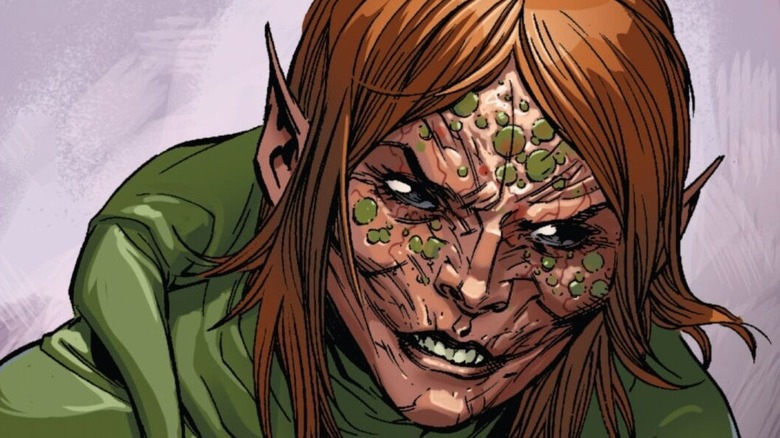 Carlie Cooper in monster form