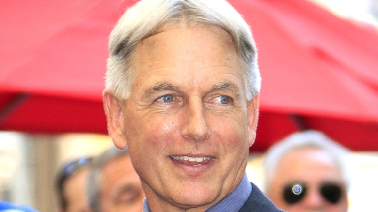 Mark Harmon smiles for the camera