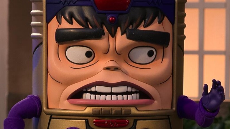 MODOK grimacing