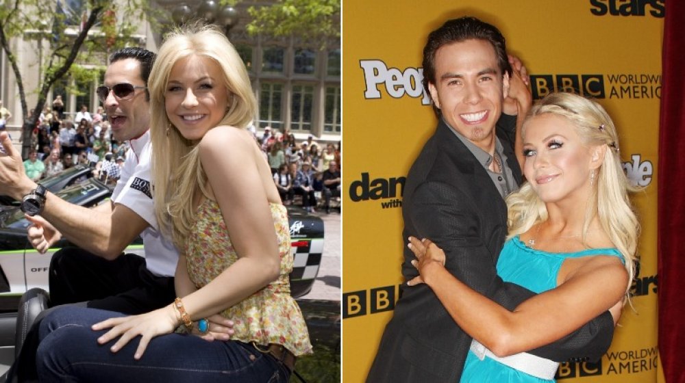 Helio Castroneves, Julianne Hough, Apolo Ohno