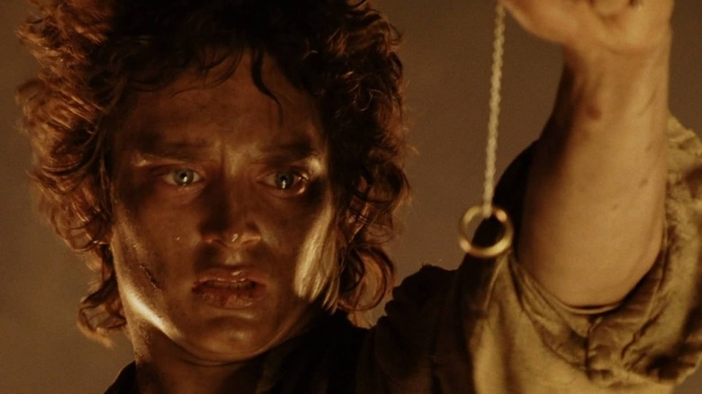Frodo tries to destroy the One Ring