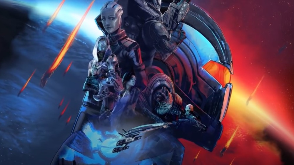 Shepard, Liara, Garrus, etc.