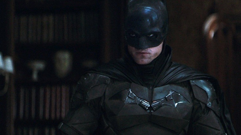 Batman observing