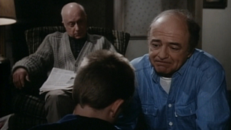 Tommy Westphall's dad watching him