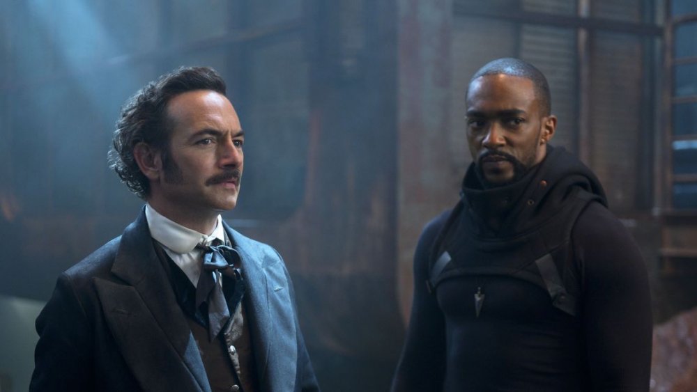 Chris Conner and Anthony Mackie on season 2 of Altered Carbon