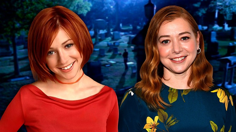 Alyson Hannigan in Buffy and recent