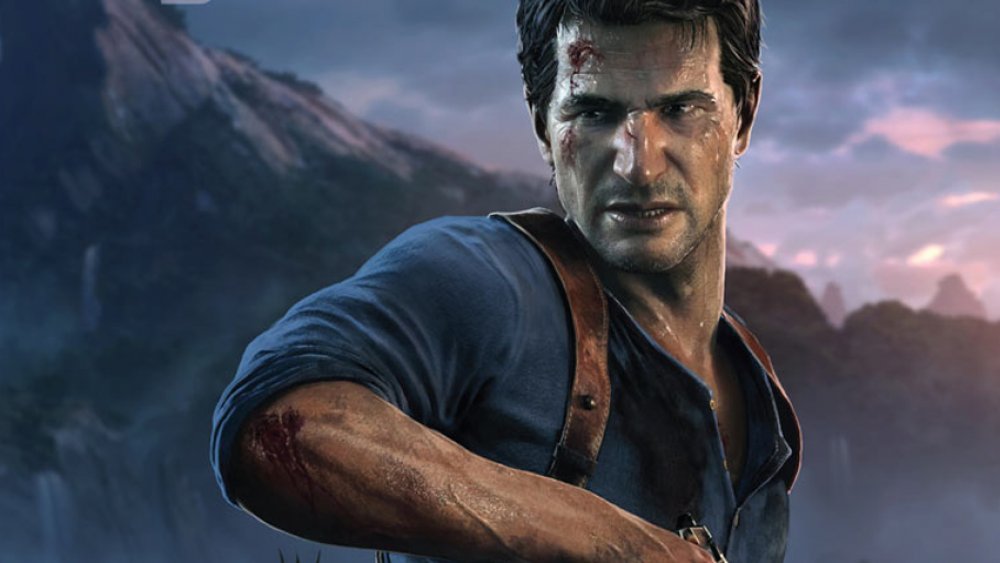 Screenshot of Nathan Drake from Uncharted 4