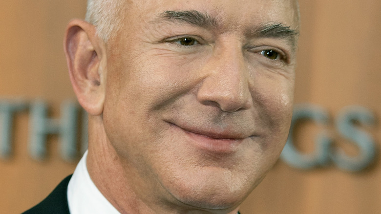 Jeff Bezos smiling