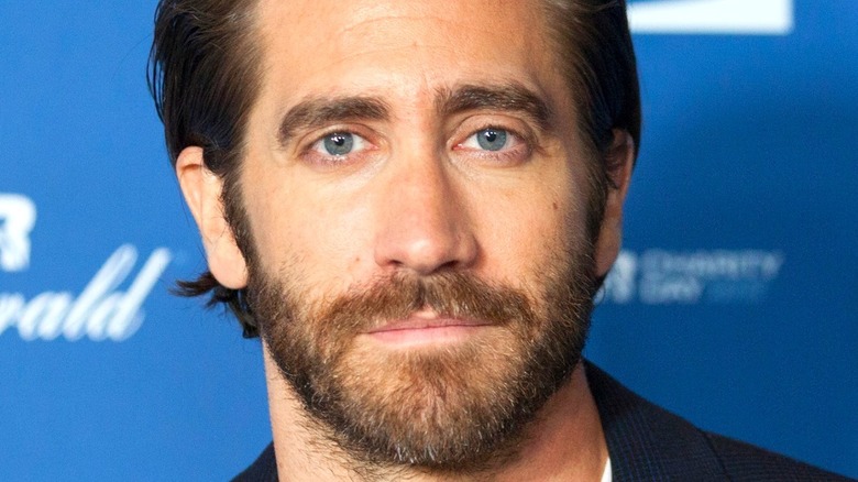 Jake Gyllenhaal looking into camera 