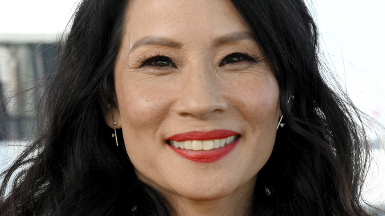 Lucy Liu smiling