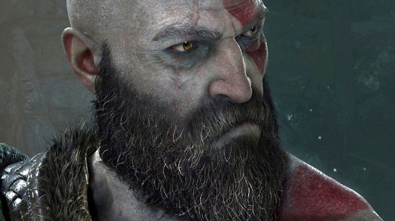 Kratos looking sideways