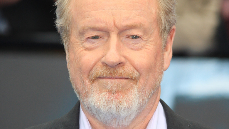 Ridley Scott smiling 