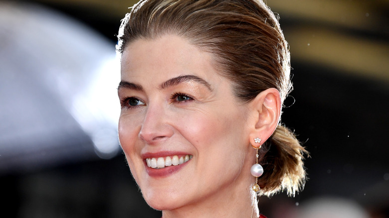 Rosamund Pike at UK premiere of Radioactive