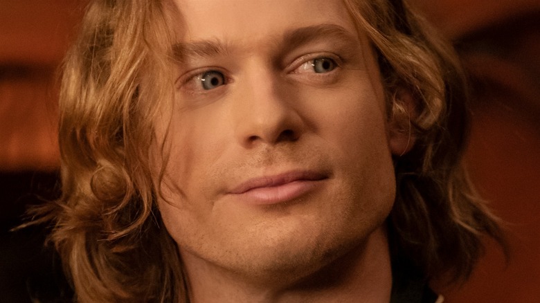 Sam Reid as Lestat De Lioncourt smirking