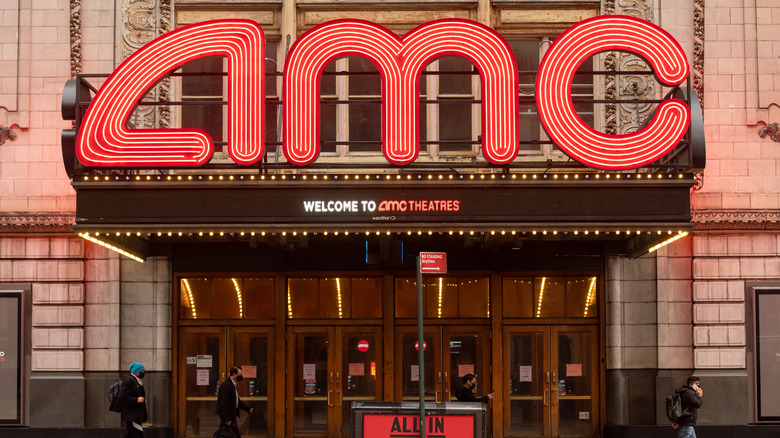 An AMC Theatre in New York loses foot traffic
