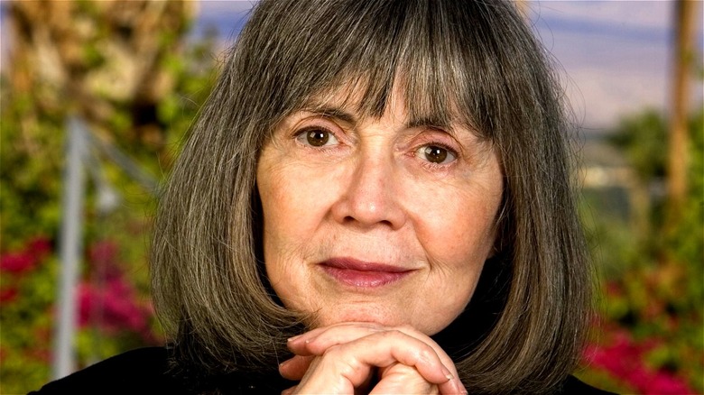 Anne Rice in closeup 