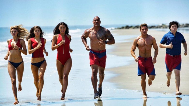 Scene from Baywatch