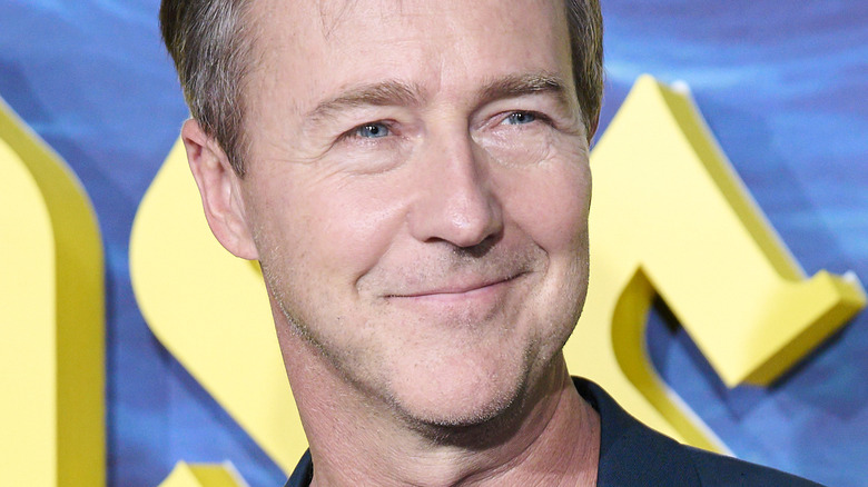 Edward Norton smiling