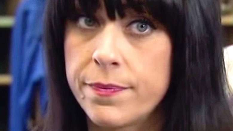 A closeup of Danielle Colby on American Pickers