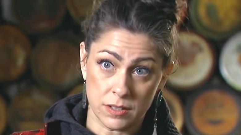 Danielle colby in confessional in american pickers