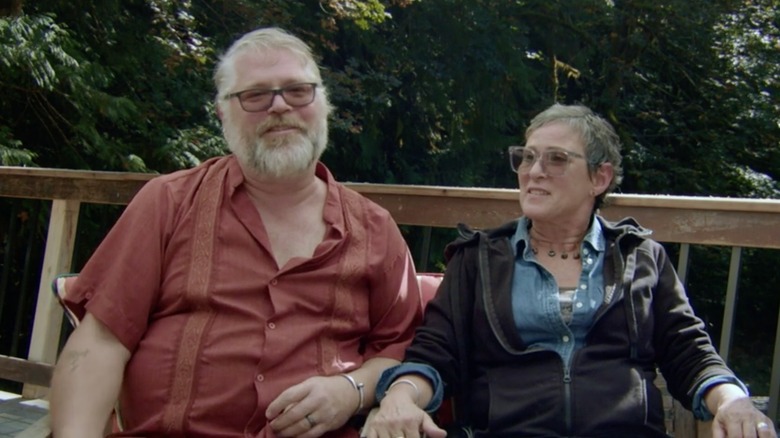 Victor Voris and his wife smiling