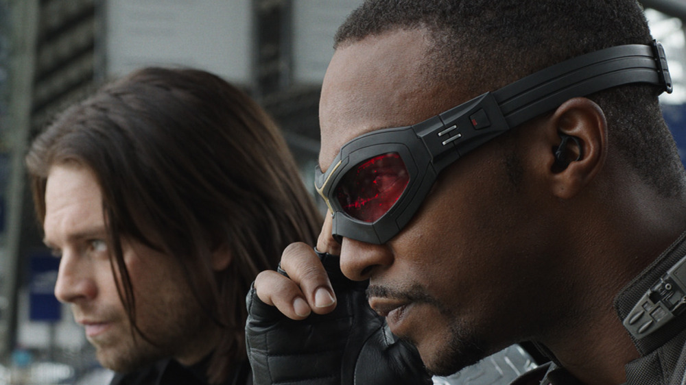 Bucky and Sam The Falcon and the Winter Soldier