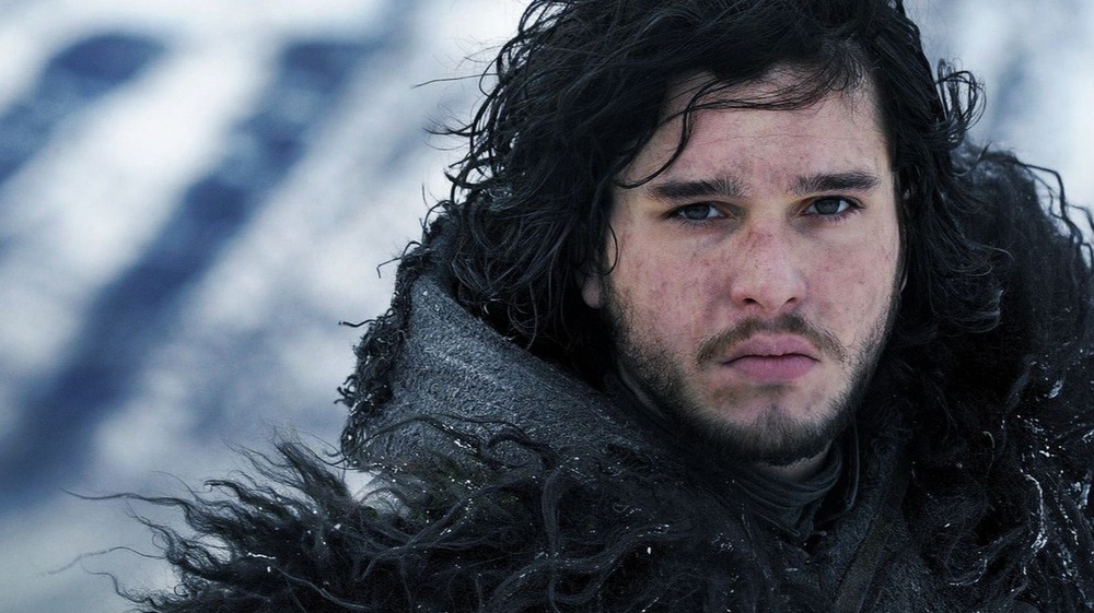 Jon Snow frowning