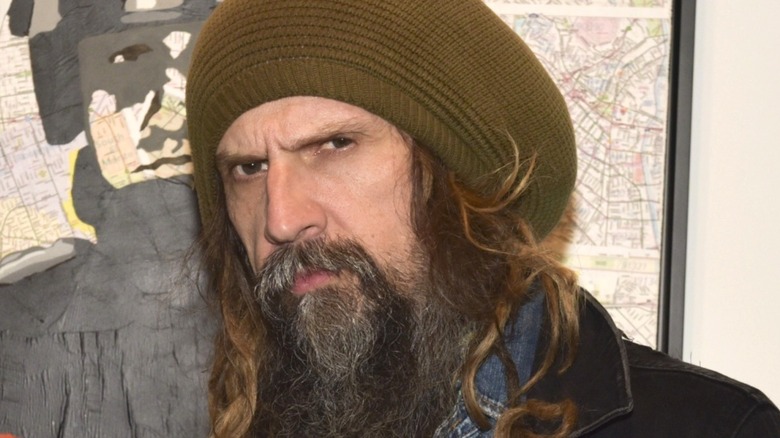 Rob Zombie glaring