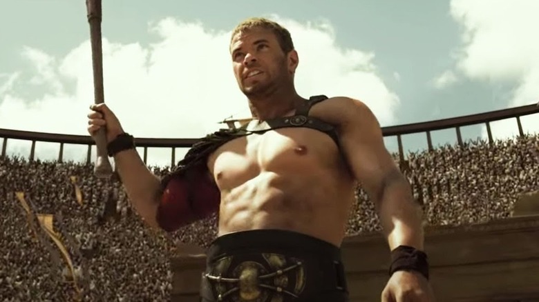 Hercules in the arena in 