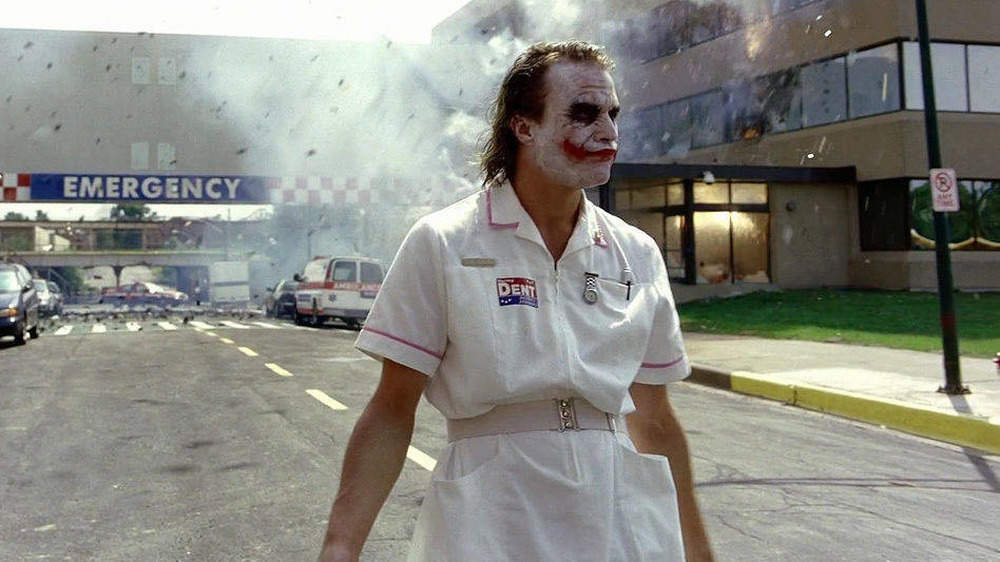 Heath Ledger as the Joker