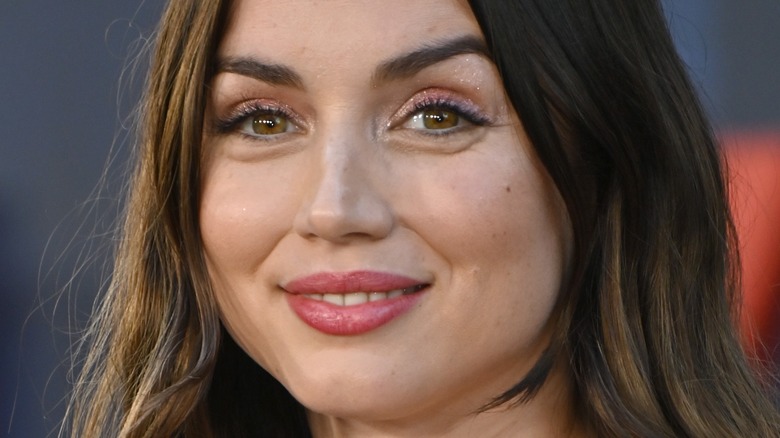 Ana de Armas at red carpet premiere