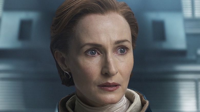 Mon Mothma looking serious