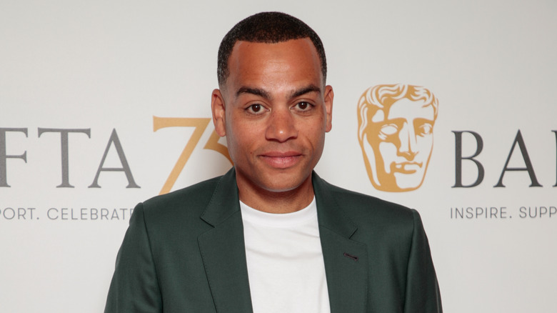 Ben Bailey Smith on the red carpet