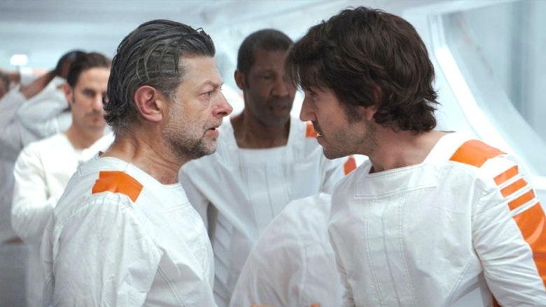 Diego Luna and Andy Serkis