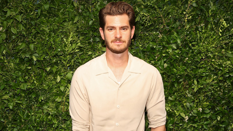 Garfield attends event 