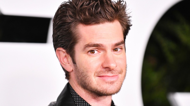 Andrew Garfield smiling