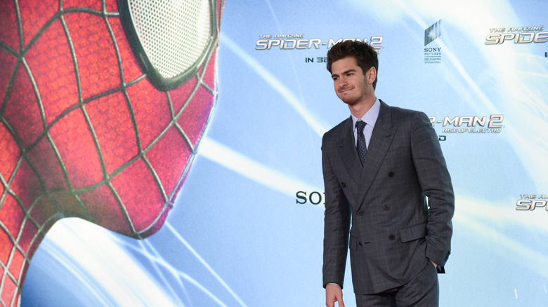 Andrew Garfield at Amazing Spider-Man 2 premiere