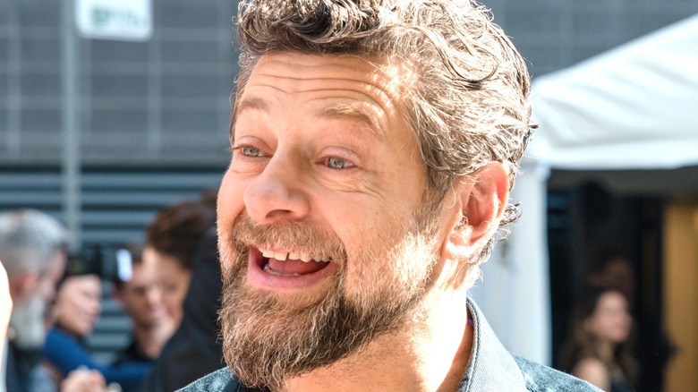 Andy Serkis smiling