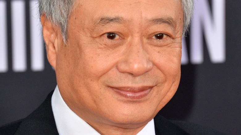 Ang Lee on the red carpet