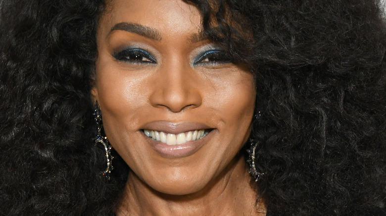 Angela Bassett smiling during an event