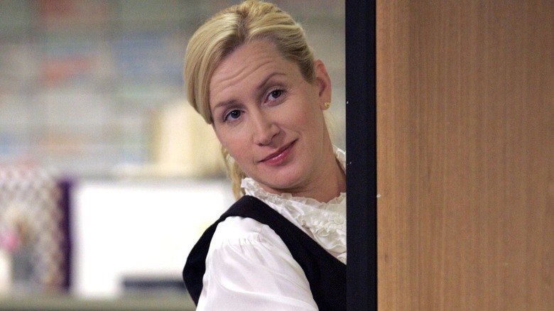 Angela Martin smiling