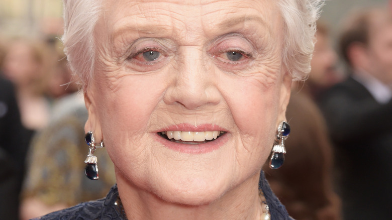 Angela Lansbury at awards ceremony