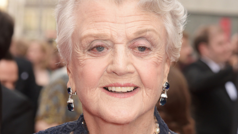 Angela Lansbury at awards ceremony