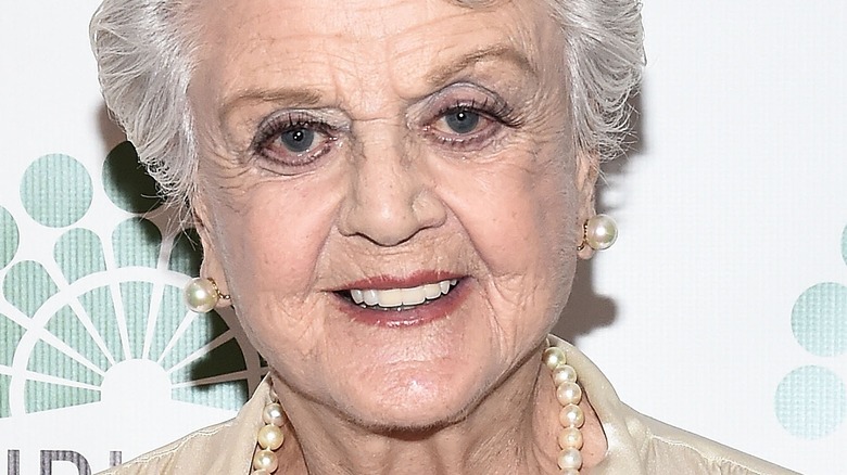 Angela Lansbury smiling