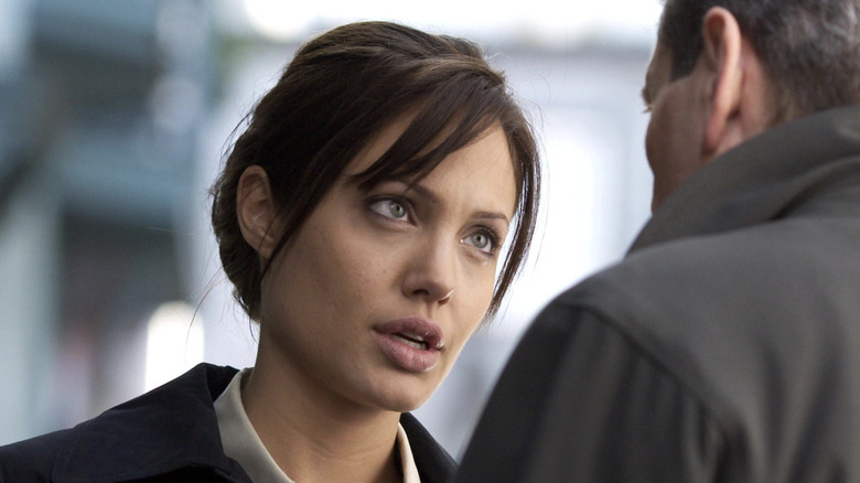 Angelina Jolie concerned speaks to man
