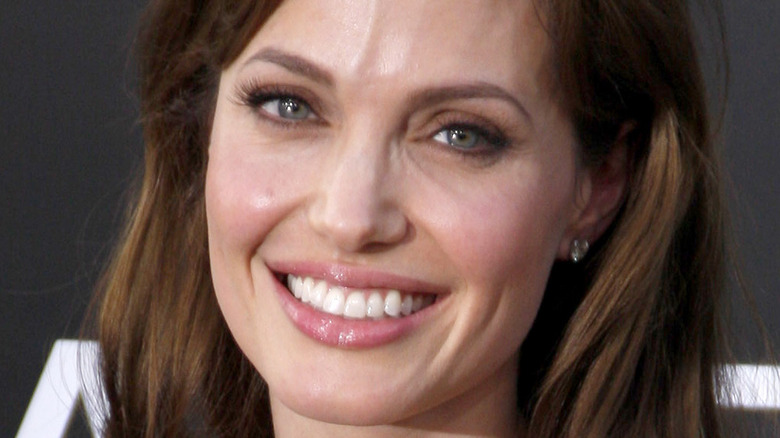 Angelina Jolie smiling