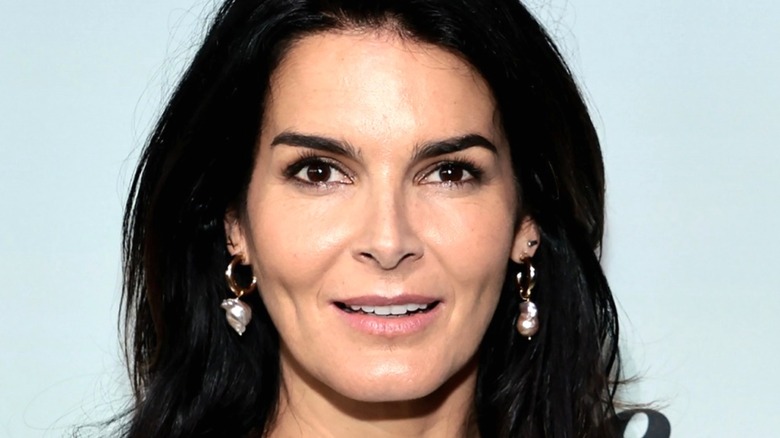 Angie Harmon smiling 